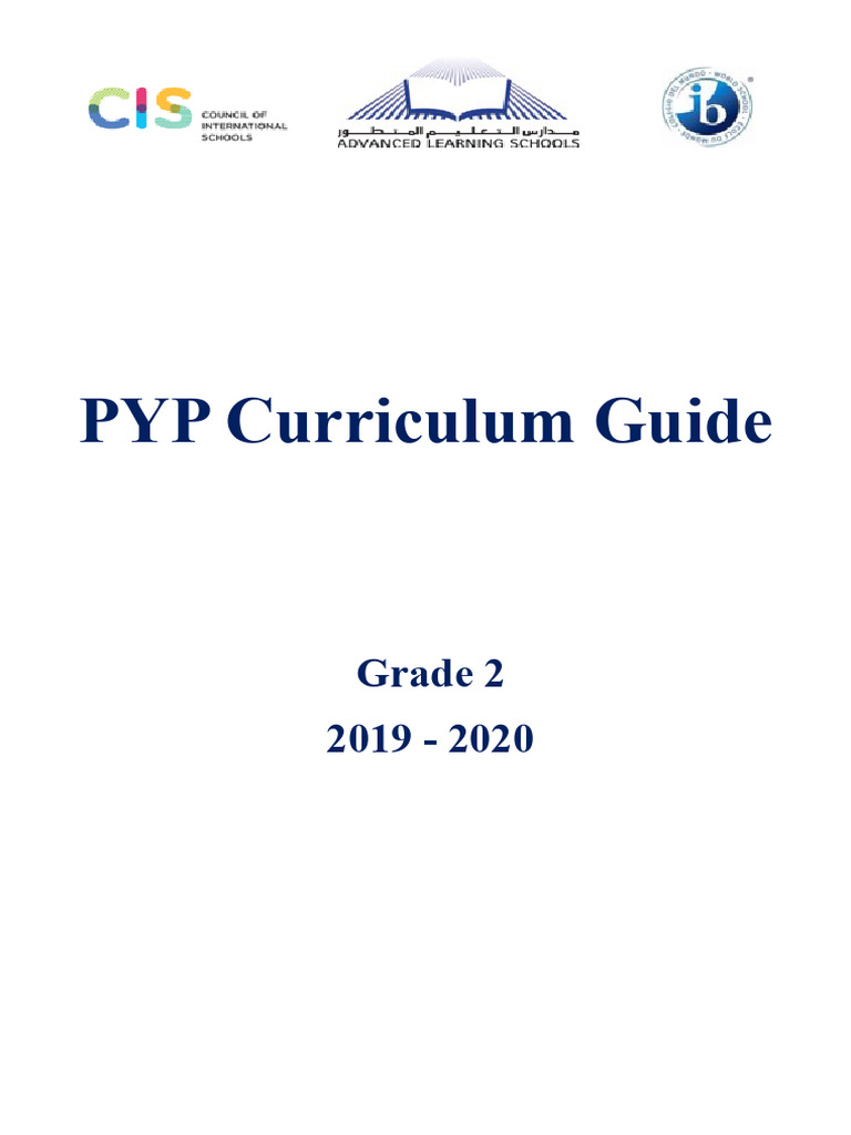 PYP Curriculum Guide Grade 2 PDF