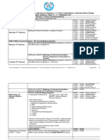 Programme 38th Council Dakar 17 1