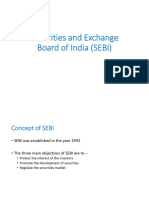 Securities and Exchange Board of India (SEBI)