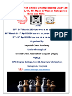 Gurugram District Chess Championship 2024-25