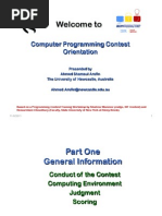 Download ACM ICPC Programming Contest Orientation by asarefin SN71770061 doc pdf