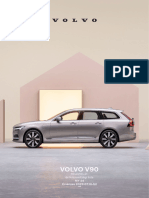 Volvo V90: Részletes Ár-És Felszereltségi Lista MY 24 Érvényes 2023.07.10-Től