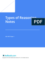 Types of Reasoning - Notes