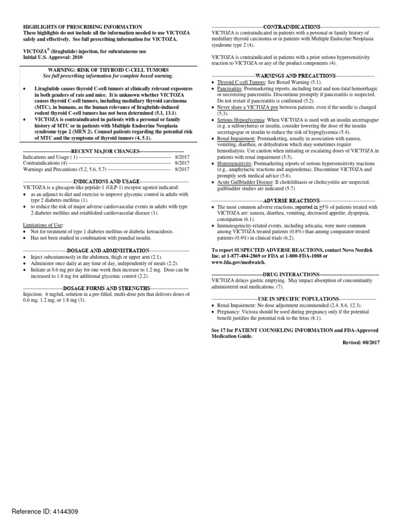 Victoza pdf diabetes dose biochemistry 