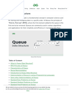 Queue Data Structure - GeeksforGeeks