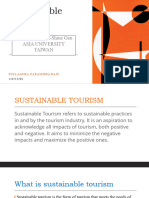 Sustainable Tourism