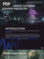 Data Science in Gaming Industry