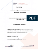 Proyecto: Gobierno Autónomo Descentralizado Municipal de Riobamba