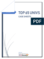 Top 65 Univs Case Sheets - Nov 2020