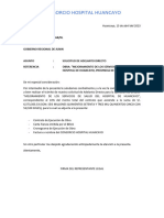 Carta de Solicitud de Adelanto Directo