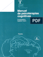 Manual de Psicoterapias Cognitivas - Caro (Comp.)