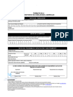 Formato Dc-3 Constancia de Habilidades Laborales: Datos Del Trabajador