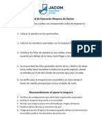 Manual de Operación Maquina de Gavión