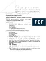 Laboratorio de Derecho de Obligaciones Agosto 2010