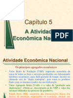 Economia Capitulo 5 - A Atividade Econômica Nacional
