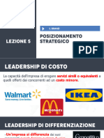 Lezione 05PosizionamentoStrategico