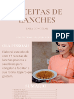 Receitas de Lanches: Por: Nutrionista Julia Bergmann