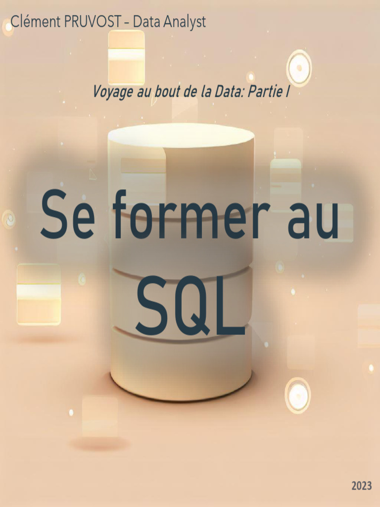 Introduction au SQL pour Data Analysts | PDF | SQL | Bases de données