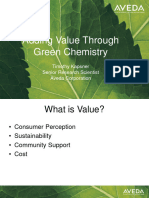 R-Adding Value Through Green Chemestry