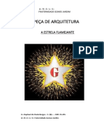 Peça de Arquitetura - A ESTRELA FLAMEJANTE