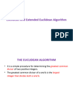 13 Extended Euclidian Algorithm 30-01-2024