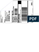 Print Trade Return Kit Label