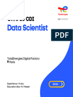 Data Scientist Digital Factory TotalEnergies