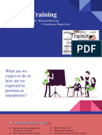 Propio Interpreter Guidelines and Protocols | PDF | Language ...
