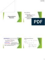 Organometallic Reactions