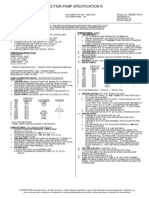 Injection Pump Specification ©