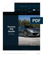 Porsche 918 Spyder - Agate Grey