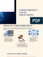 Cyber Forensics and Its Applications