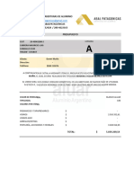 Presupuesto Daniel A40