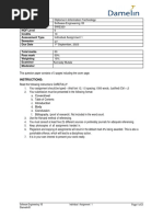 Software Engineering 1B Individual Assignment 1 - Due Date 1 ST September 2023