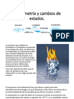 Calorimetria y Cambios de Estados