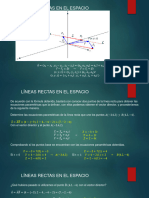 4 Líneas Rectas en El Espacio