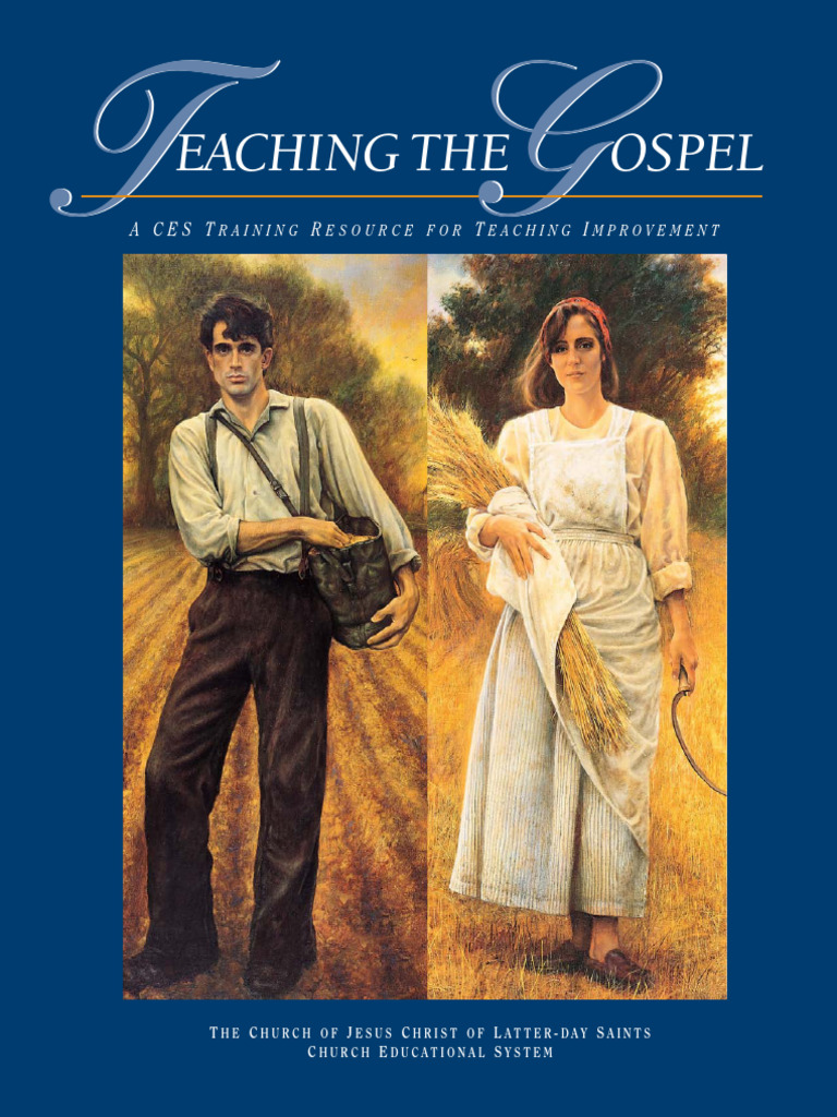 Teaching The Gospel Pdf Jesus Teachers
