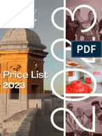 2023 IELS Malta Price List