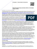 Prote o de Dados Comiss o Europeia Lan A Processo Sobre A Circula o de Dados Pessoais para o Reino Unido