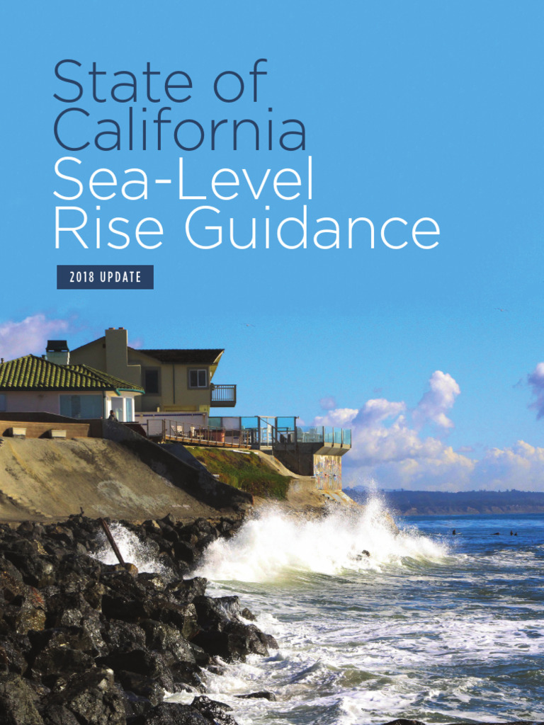California Sea Level Rise Guidance 2018 Update PDF | PDF | Sea Level ...
