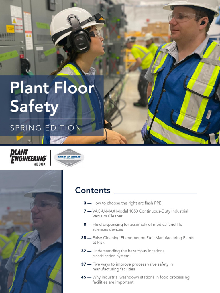 Plant Floor Safety Spring 2024 | PDF | Personal Protective Equipment ...
