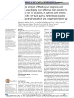 RCT MDT Versus Placebo - BJSM