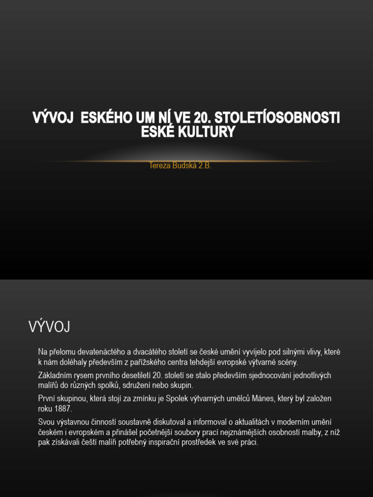 Ceske Umeni PDF