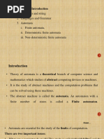 Chapter 1-Introduction To Finite Automata