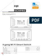 SONOFF 4CHPROR3 Manual