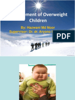 Overweight Mngmt Pediatric