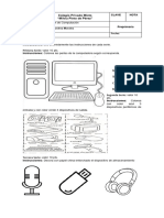 Examenes Computacion Preprimaria y Primaria Primera Unidad