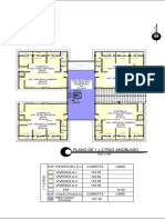 Plano de 1 Y 2 Piso Amoblado: Sup. Colectiva Cubierta (SCC) P.B 107.39 M2