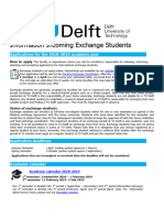 NL DELFT - Information Exchange Students - FINAL