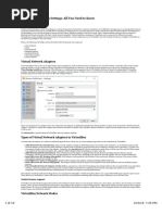 VirtualBox Network Settings